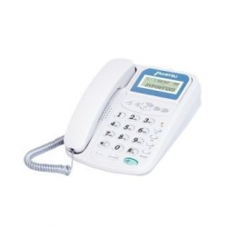 Telefono de Escritorio Mitzu MP-320-WH - Blanco