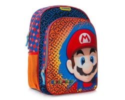Mochila Chenson Mario Bros Anaranjada