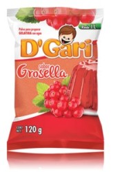 DÂ´Gari Media Caja Gelatina D´Gari Grosella 120G/25P-Despensaenlinea