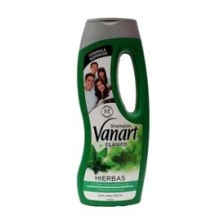 Genomma Lab Media Caja shampoo Vanart clasico hierbas 750M/6P-Despe...