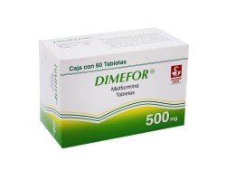 DIMEFOR 500 MG C/60 T