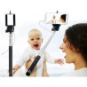 Selfie Handheld Monopod palo Cable tome poste
