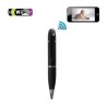 Pluma con mini cámara espía WIFI IP Negro 