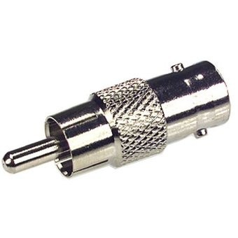 CONECTORES DE BNC HEMBRA A RCA MACHO 