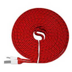 Cable Micro USB Resistente Material Agujeta 