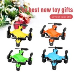 RC Nano Mini Drone Virhuck volar-360 Luces 