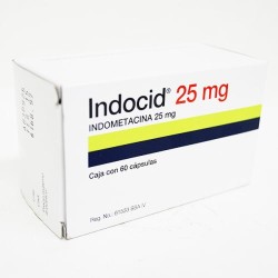 INDOCID 25MG C/60 CAPS.
