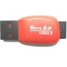 Lector Adaptador Memoria Micro SD a USB Crebus 
