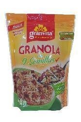 Grupo Vida Paquete Granola Granvita 9 semillas 180G/24P-DespensayMa...