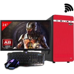 Computadora CPU AMD A8 HDD 2TB RAM 16GB 