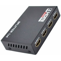 Splitter Hdmi 1x4 Divisor De Señal Amplificado Version 1.4 