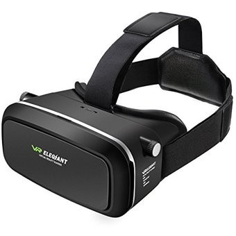 VR Headset, ELEGIANT 3D VR Glasses Virtual Reality Headset 