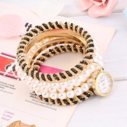 ER Cinco relojes de pulsera de perlas 3. 