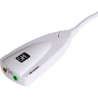 EW Virtual de 7.1 canales de audio externo 3D Tarjeta 
