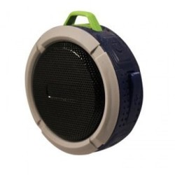 Bocina TECHZONE GI16BOC02BT-GV, Gris, Bluetooth 