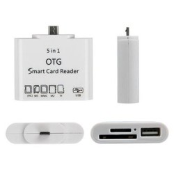ER USB lector de tarjetas chip inteligente. 