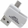 Micro USB a USB 2.0 Adaptador OTG + Micro SD 