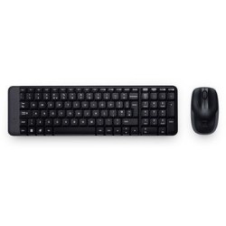 Wireless Combo LOGITECH MK220 Teclado Mouse 920-004430 