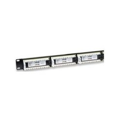 Intellinet Panel de Parcheo Cat6, 1U, 24 Puertos 
