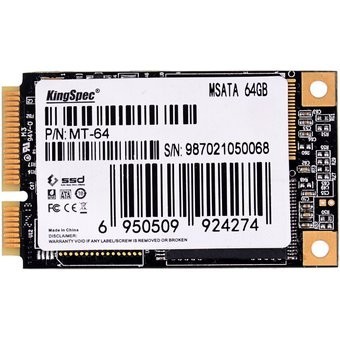KingSpec 64GB SSD Mini PCI-E MSATA 1.8