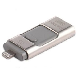 I-flash Drive 128GB U Disco Memory Stick 3 En 1