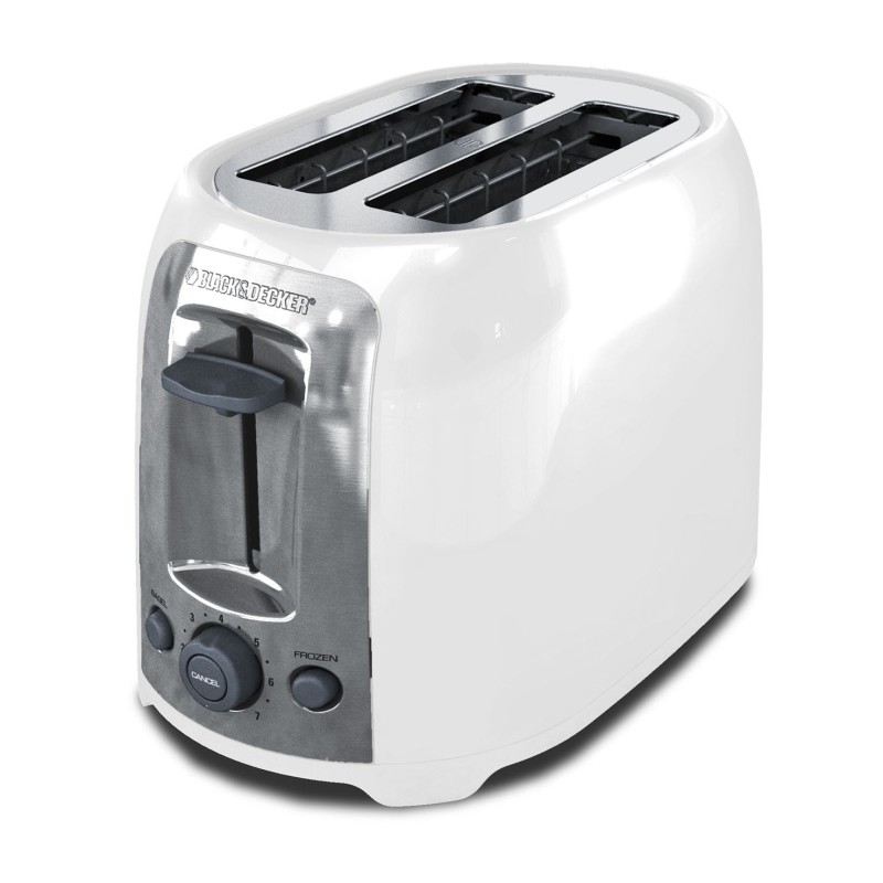 Black & Decker Tostador de pan blanco Blanco