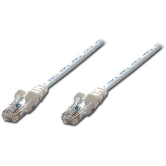 Cable Patch Intellinet Cat5e UTP, 50cm, Color Blanco. 345088 