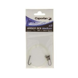 Bajo de línea para pesca al surfcasting KIT ARISER SEA MEDIUM x3 an...