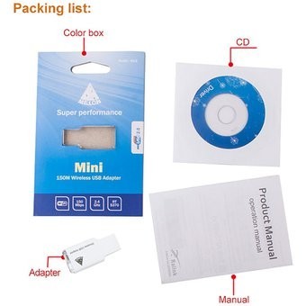 ER MELONMTK7601 2,4 GHz Wireless LAN 150 Mbps-Blanco
