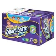Kimberly Clark Caja de pañales Suavelastic Max Jumbo 14P/6B-Despens...