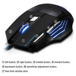 EW 7 Botón de ratón para juegos 