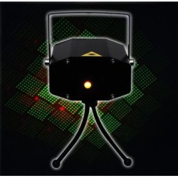 Sensacional laser multiformas con hyper leds bicolor