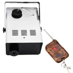 Maquina De Humo 900w Inalambrica 25mt. Control Remoto 