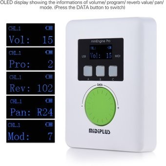 MIDIPLUS MiniEngine Pro USB Externo Módulo De Sonido 