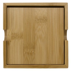 Set de Portavasos de Bambú