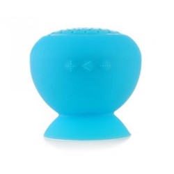 Altavoz inalámbrico Bluetooth Mini seta de succión de silicona 