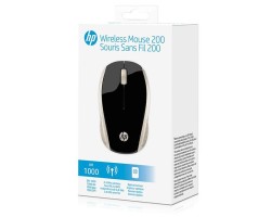 Mouse Inalámbrico HP 200 Negro