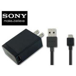 Cargador Sony Con Cable Micro Usb 