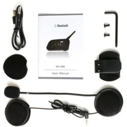 Louiwill Intercomunicador Bluetooth 1200M Interfono 