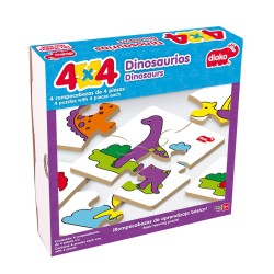 7226-H  4X4 DINOSAURIOS