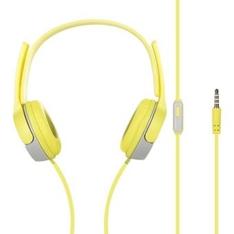 Auriculares Bajo Estéreo-Amarillo 