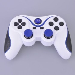Eb Bluetooth PS3 Juego Manejar-Azul Blanco 