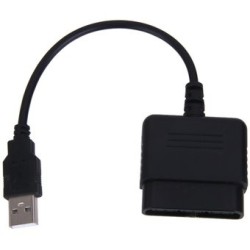 MagiDeal USB PC PS2 A PS3 Adaptador Convertidor 