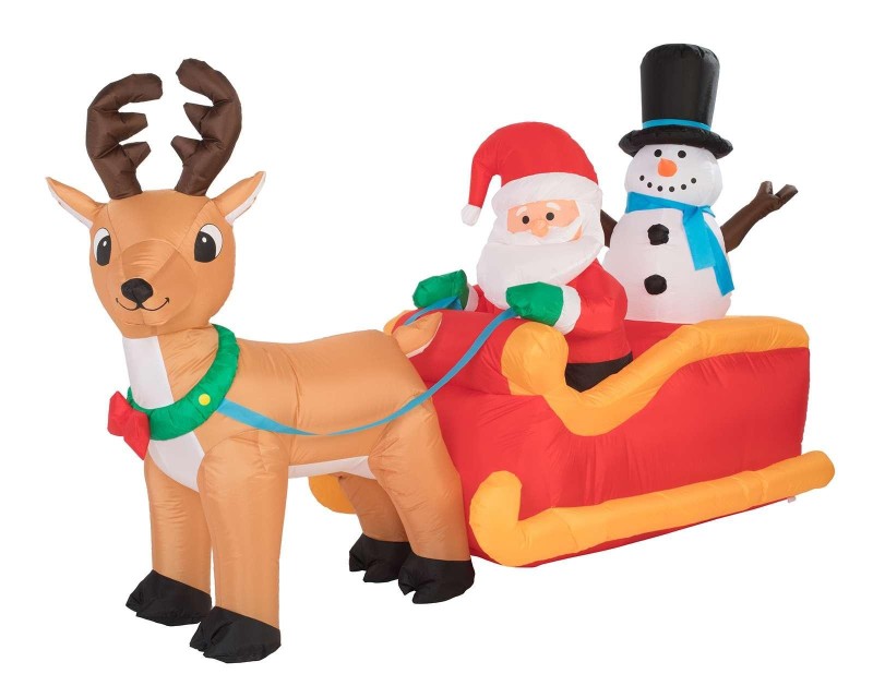 Inflable Santa Amigos Starhaus Holidays