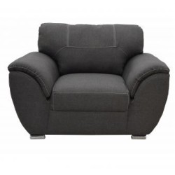Sillon Moderno Pekin Fabou Muebles - Gris