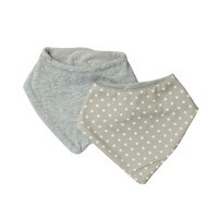 Set de baberos Gris