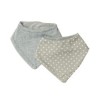 Set de baberos Gris