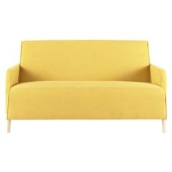 Sofá-The H design-Sofa Duo-amarillo