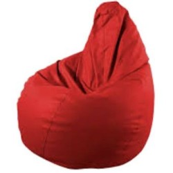 Sillón Tipo Puff Lunics tipo Pera-Rojo