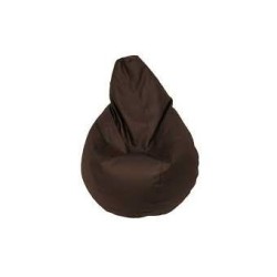 Sillón Puff tipo Pera Puff-1001 Lunics-Chocolate
